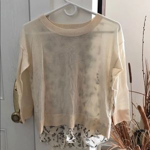 Club Monaco Layered Sweater